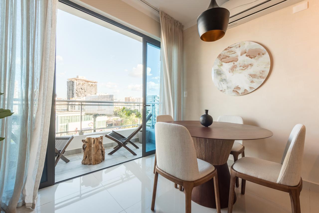 Apartamento en alquiler amueblado de 1 habitación en el Ensanche Naco  Foto 7313319-4.jpg