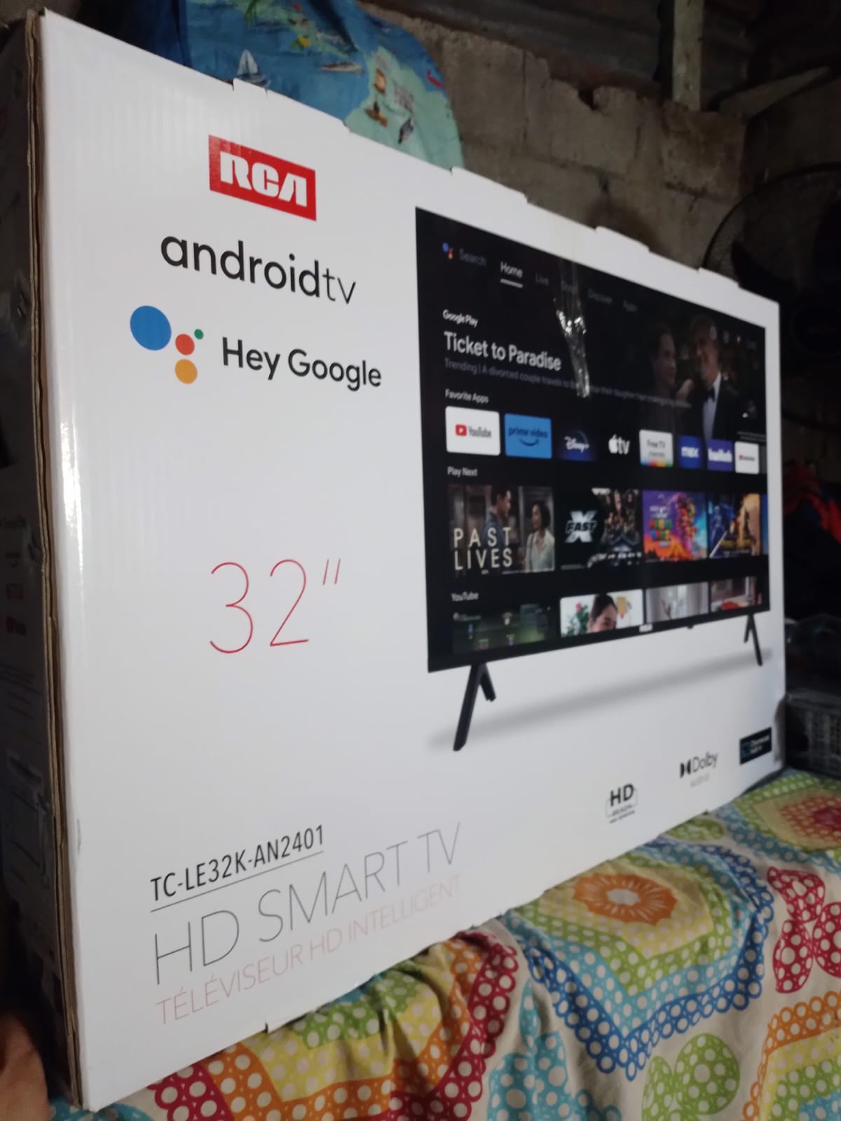 TELEVISOR SMART TV RCA / ANDROID TV / HEY GOOGLE HD 1080P  Foto 7313343-1.jpg