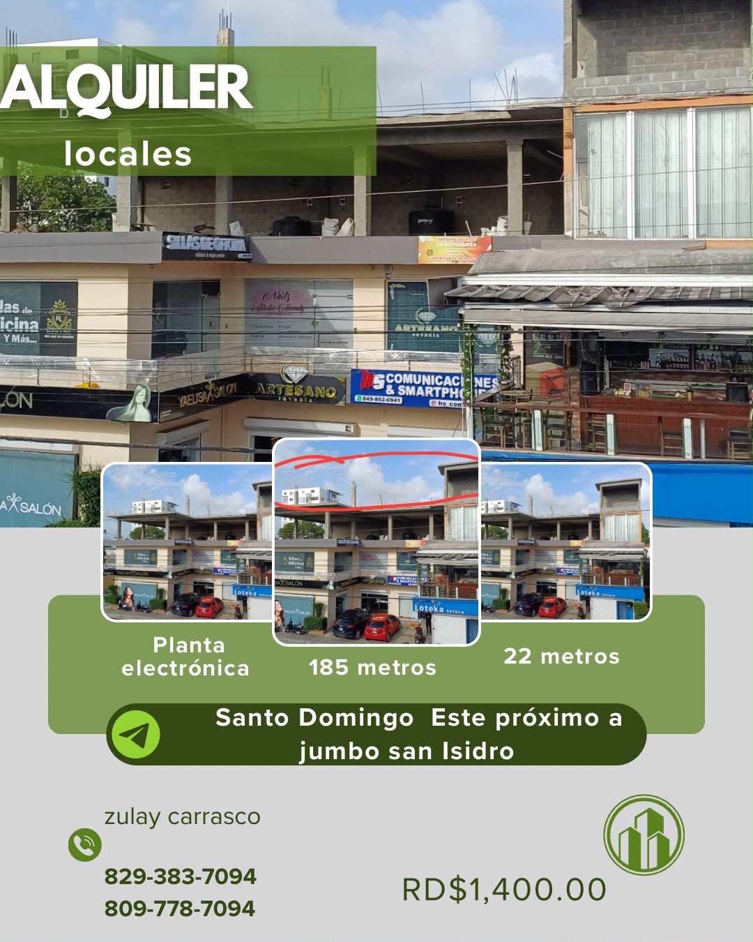 Locales Comerciales en Alquiler – Santo Domingo Este  Foto 7313649-3.jpg