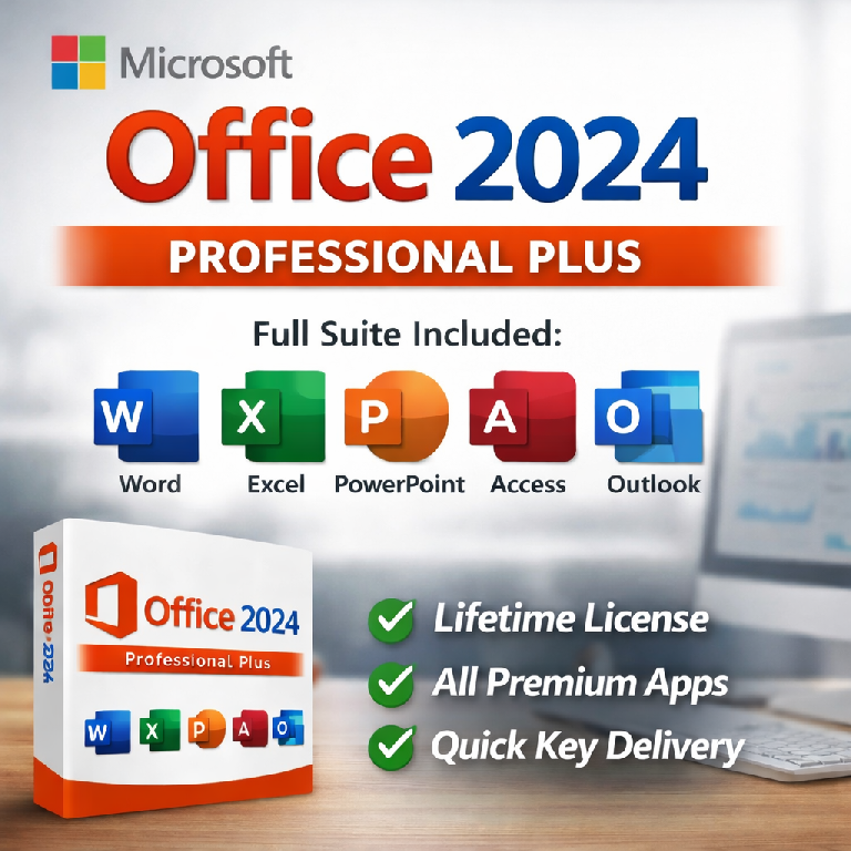 Licencia -Key- Genuina Office Professional Plus 2024  Foto 7313741-1.jpg
