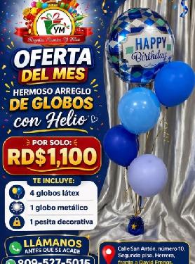 Arreglo de globos con helio  Foto 7314959-1.jpg