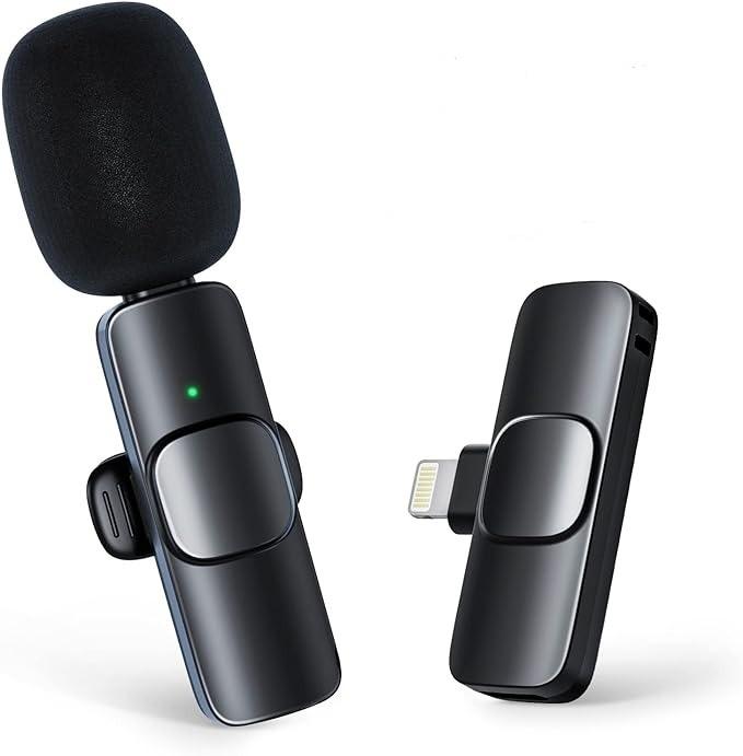 MICROFONO INALAMBRICO PARA IPHONE -F5 Ideal para usar en entrevistas p Foto 7314965-2.jpg