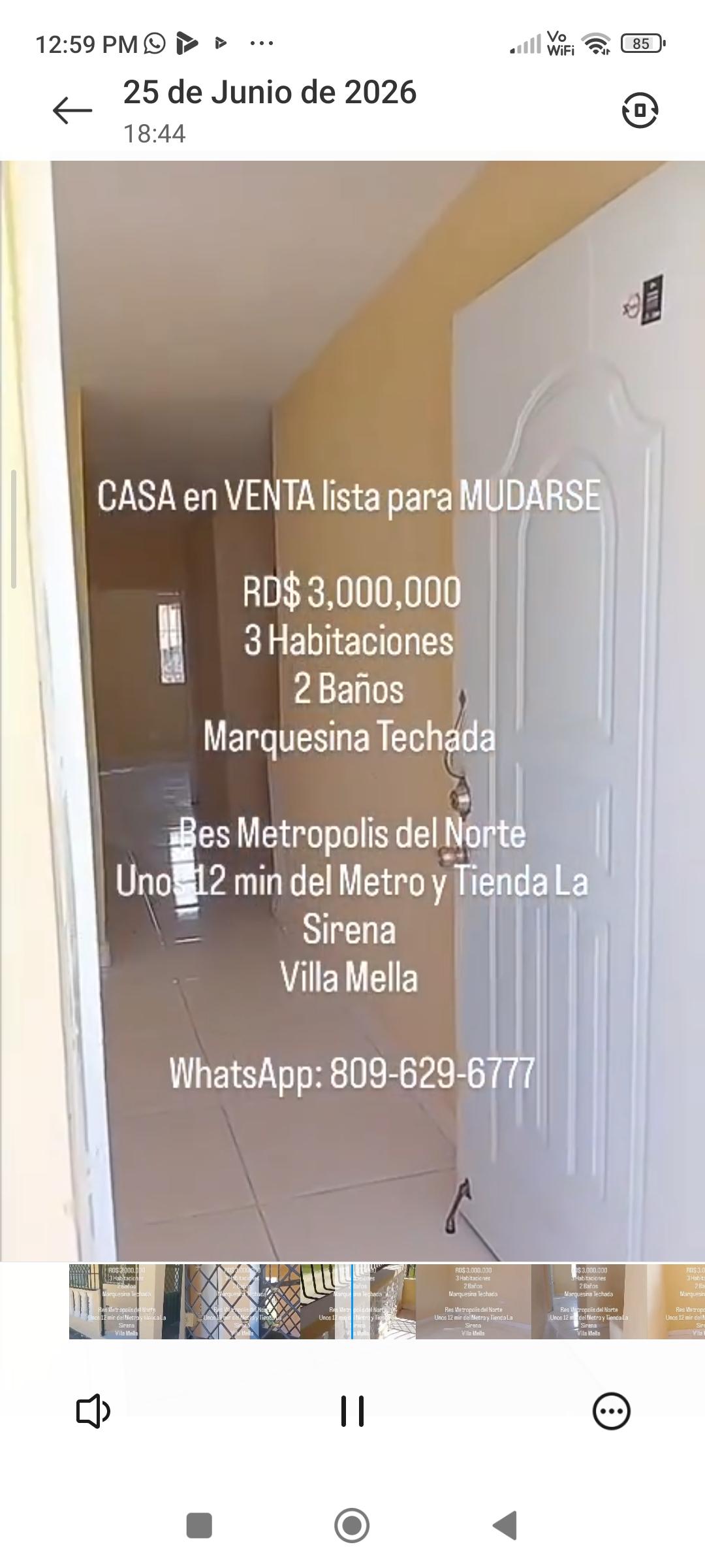 Casa en VENTA en Res Metropolis del Norte 3-Hab 2-B Marqu Techada Vill Foto 7315015-2.jpg