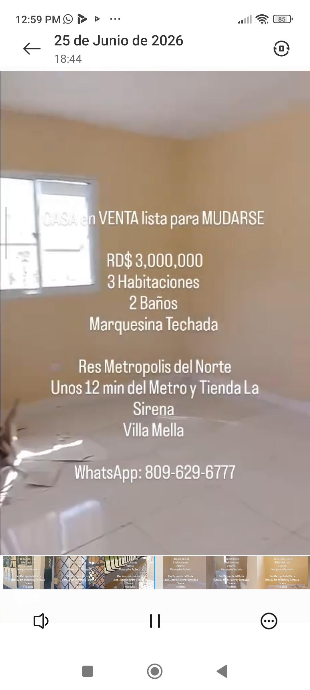 Casa en VENTA en Res Metropolis del Norte 3-Hab 2-B Marqu Techada Vill Foto 7315015-7.jpg