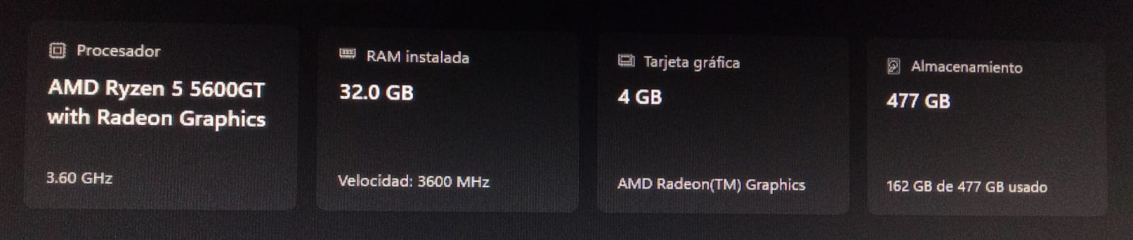 PC Profesional y Gaming - Ryzen 5 / 32GB RAM / 512GB SSD M.2 Wi-Fi Foto 7315703-5.jpg