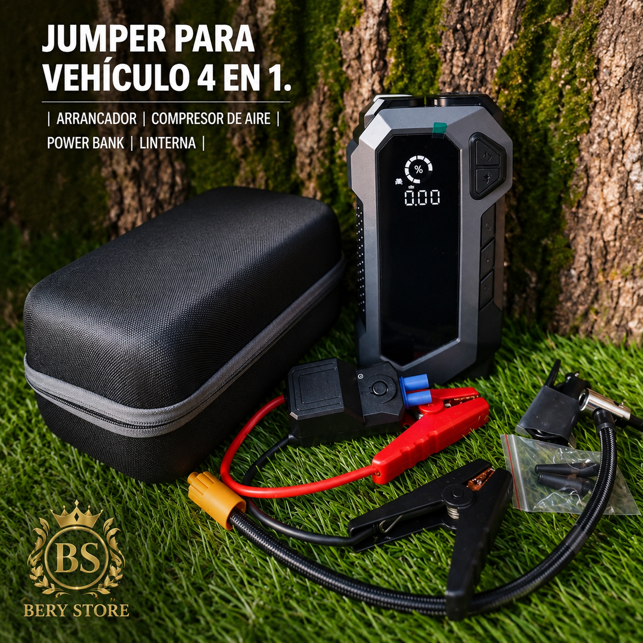 Jumper para vehículo 4 en 1 con compresor de aire linterna y power ban Foto 7315757-6.jpg
