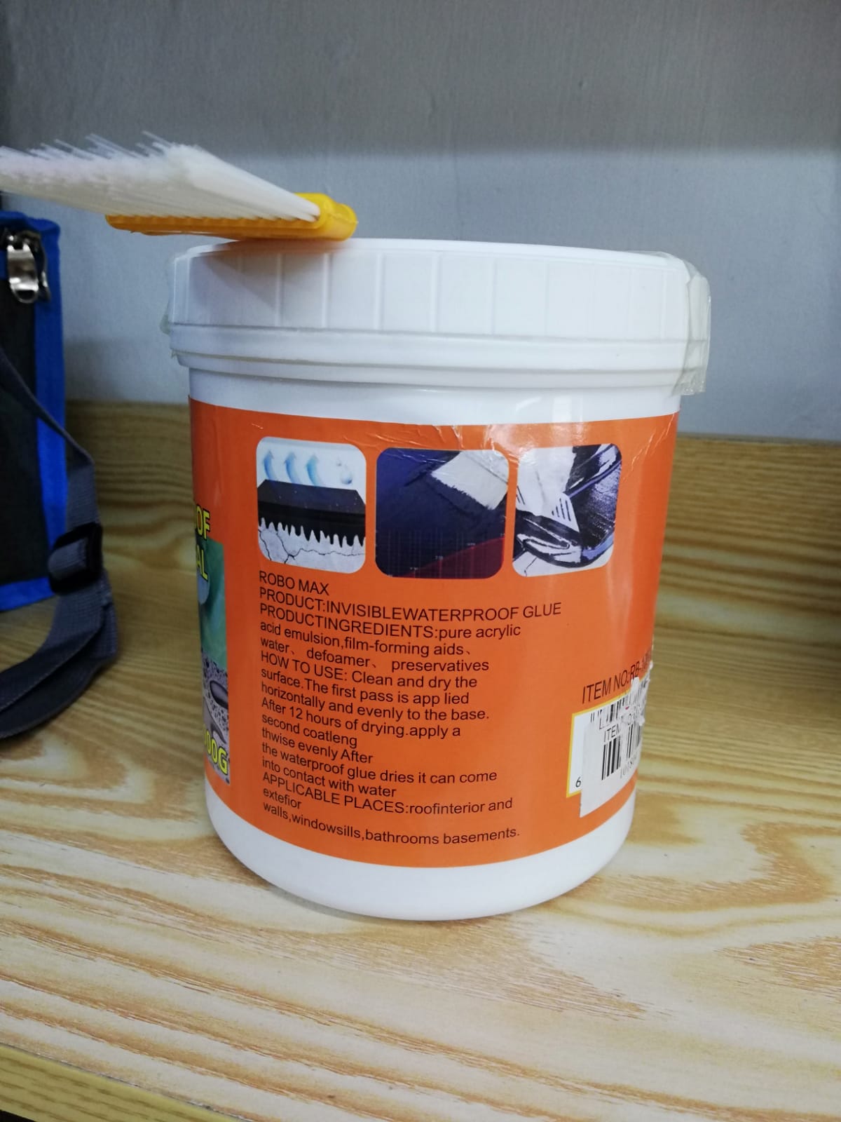 Waterproof Seal Liquid 1000g Máxima Protección Contra Agua y Humedad Foto 7315878-3.jpg