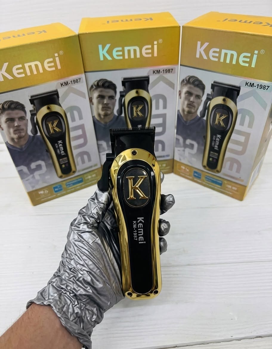 Kemei KM-1800 Cortadora Inalámbrica Profesional para Cabello y Barba Foto 7315993-2.jpg