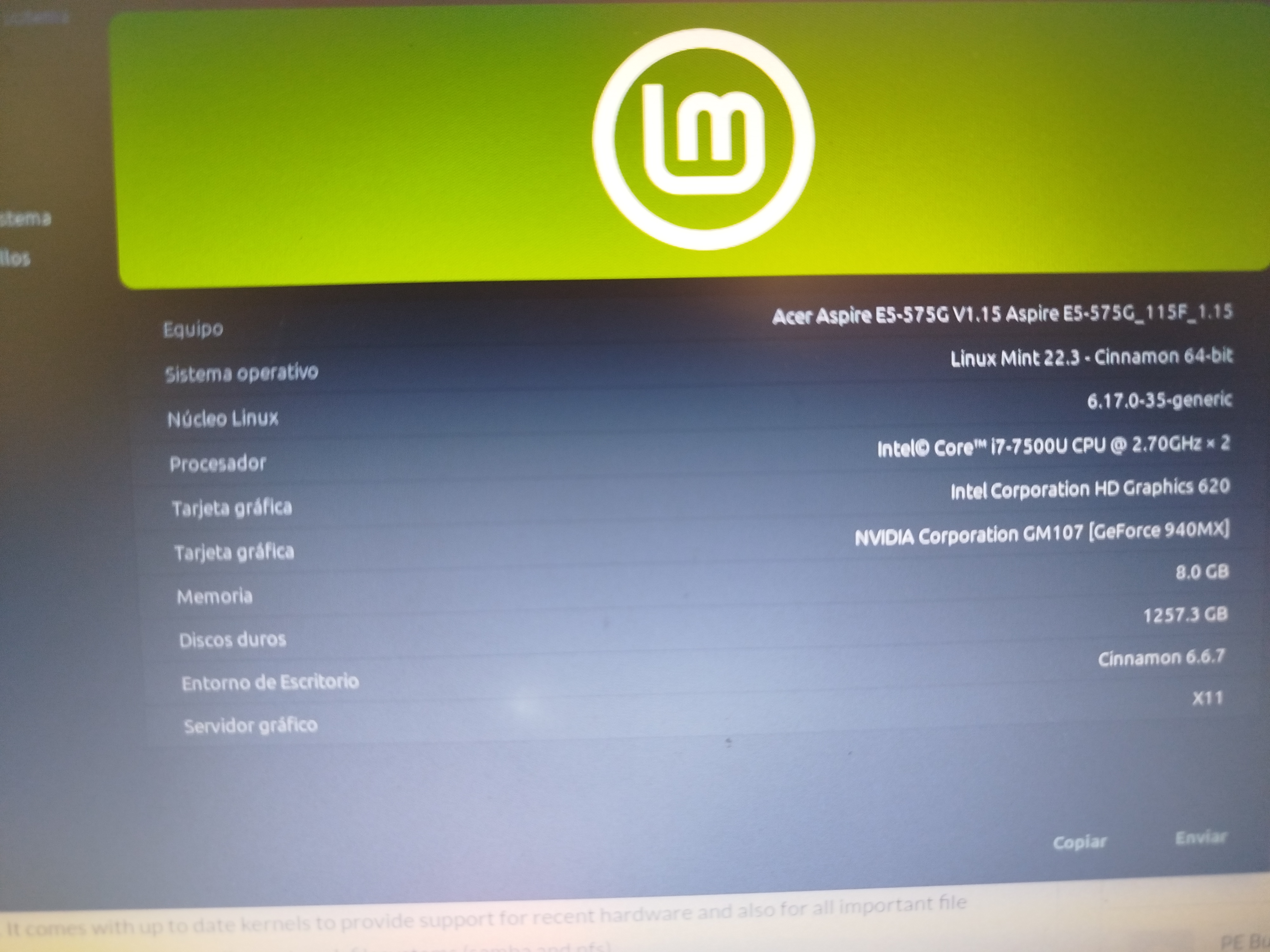 Acer Aspire E15 como nuevo Foto 7316058-5.jpg
