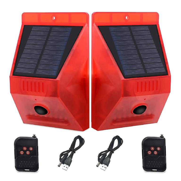 LUZ DE ALARMA SOLAR  Foco estroboscópico solar  Luz de advertencia sol Foto 7316195-1.jpg