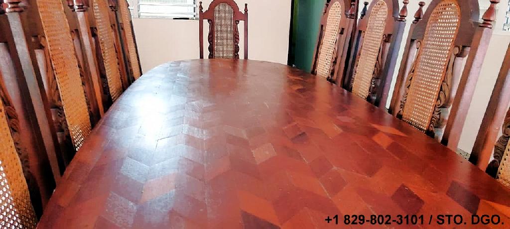 Vendo maravilloso juego de comedor artesanal  Foto 7316492-2.jpg