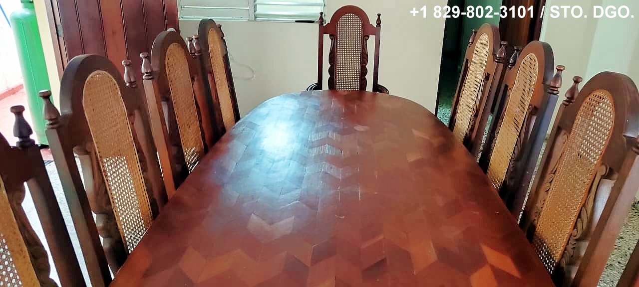 Vendo maravilloso juego de comedor artesanal  Foto 7316492-3.jpg