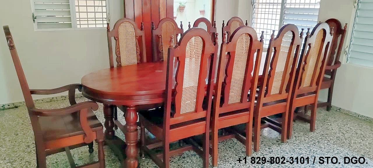 Vendo maravilloso juego de comedor artesanal  Foto 7316492-8.jpg