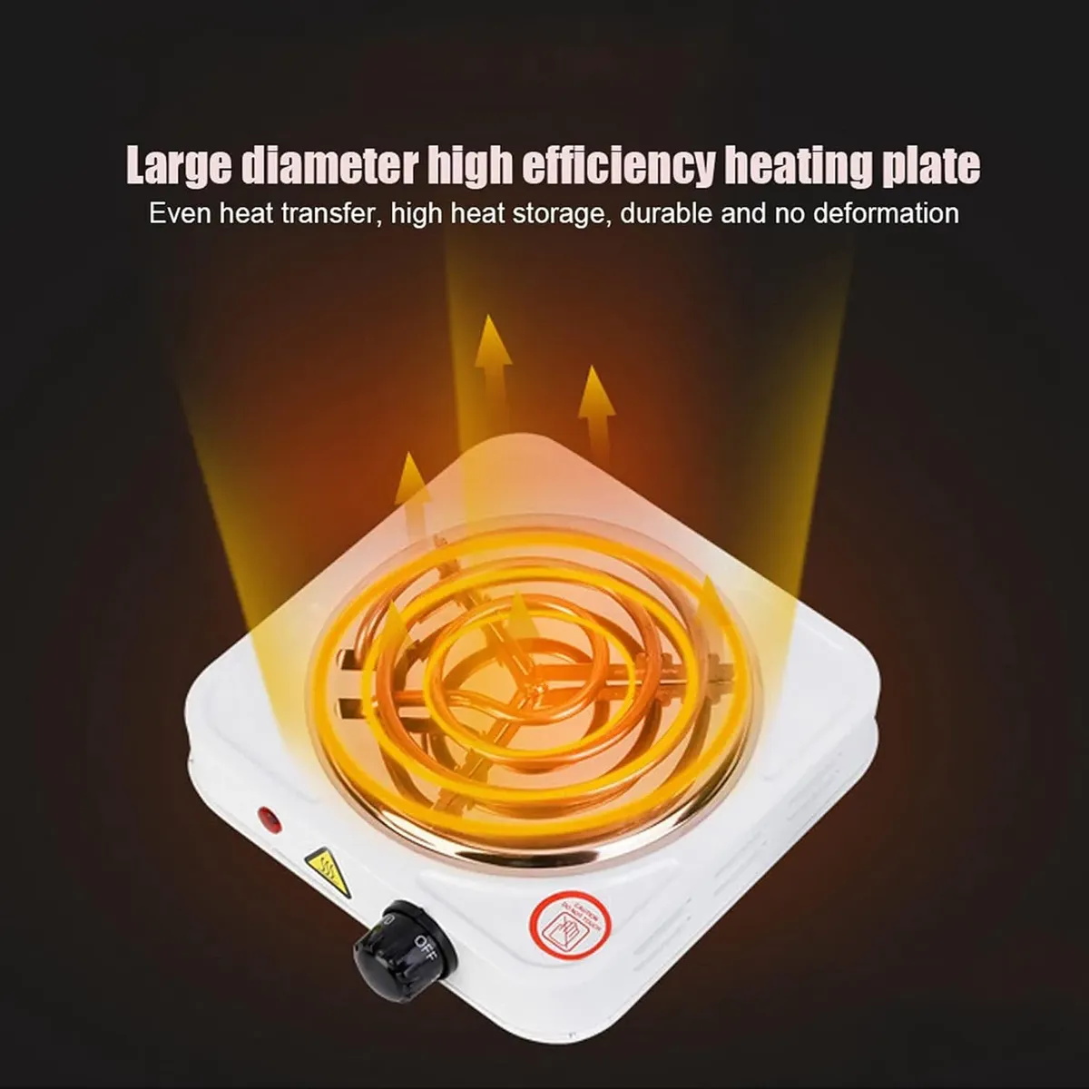 Estufa Eléctrica 1 Hornilla Hot Plate – Cocina De Forma Rápida Y Práct Foto 7316820-3.jpg