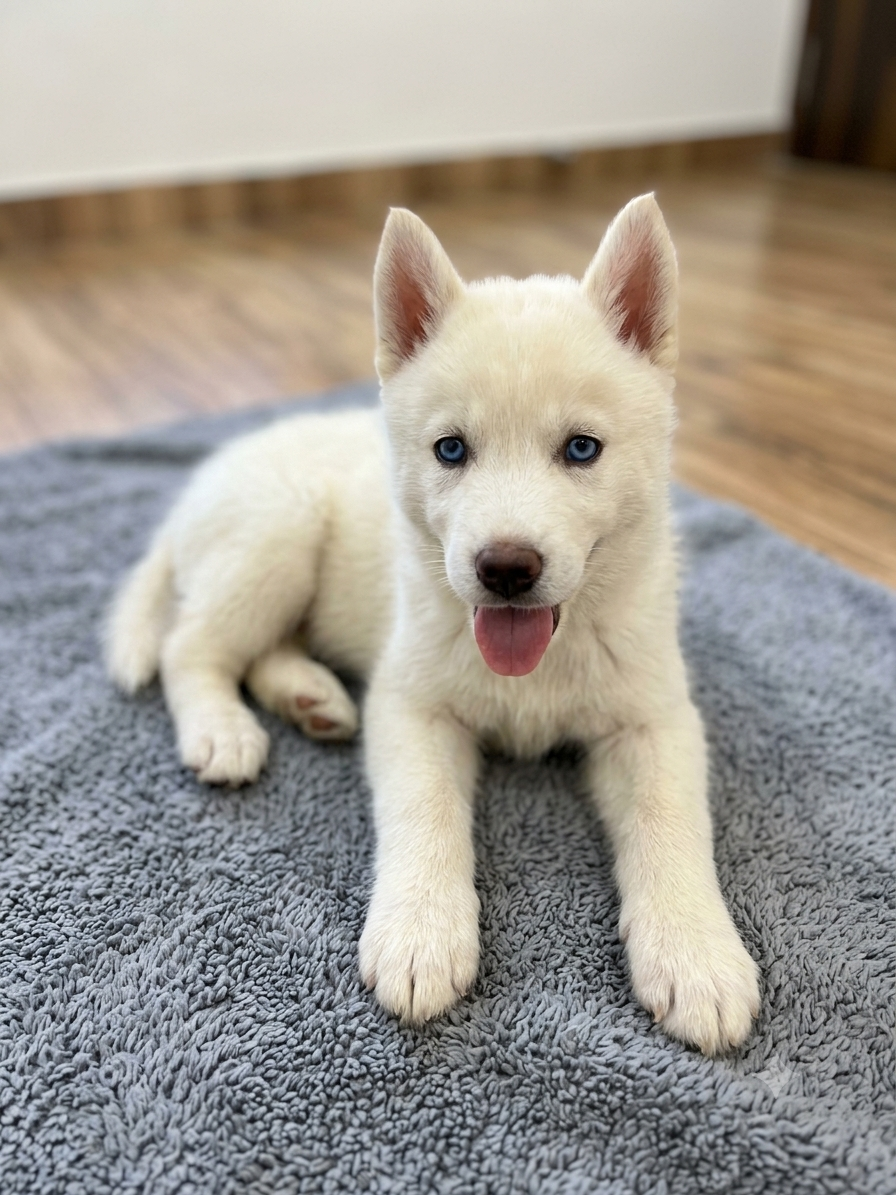 Husky Siberiano de padres wooly Foto 7316834-10.jpg