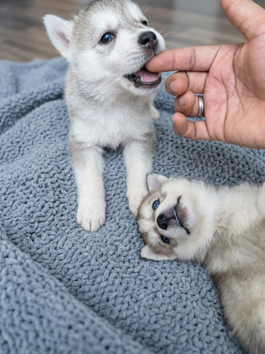 Husky Siberiano de padres wooly Foto 7316834-7.jpg