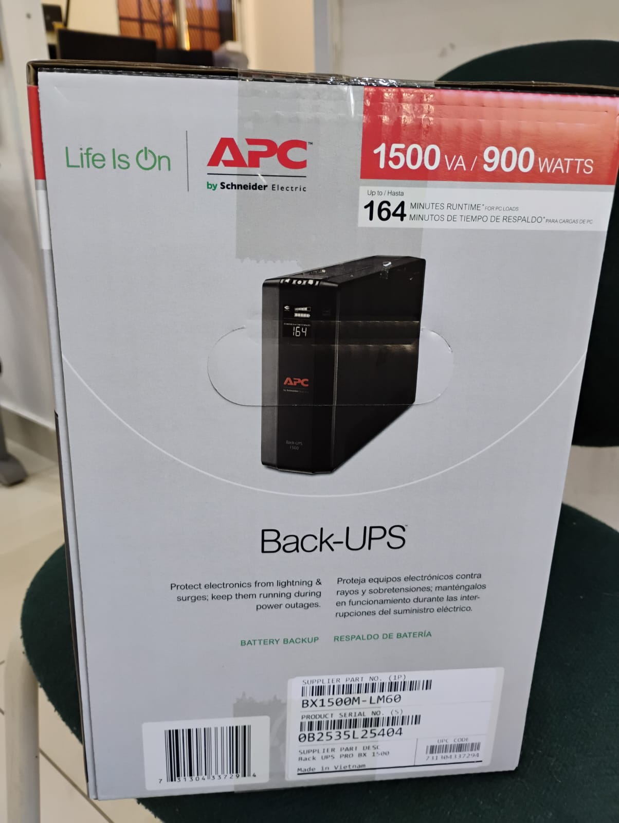 Apc - UPS BACK-UPS PRO 1.5KVA1500VA Foto 7316999-2.jpg