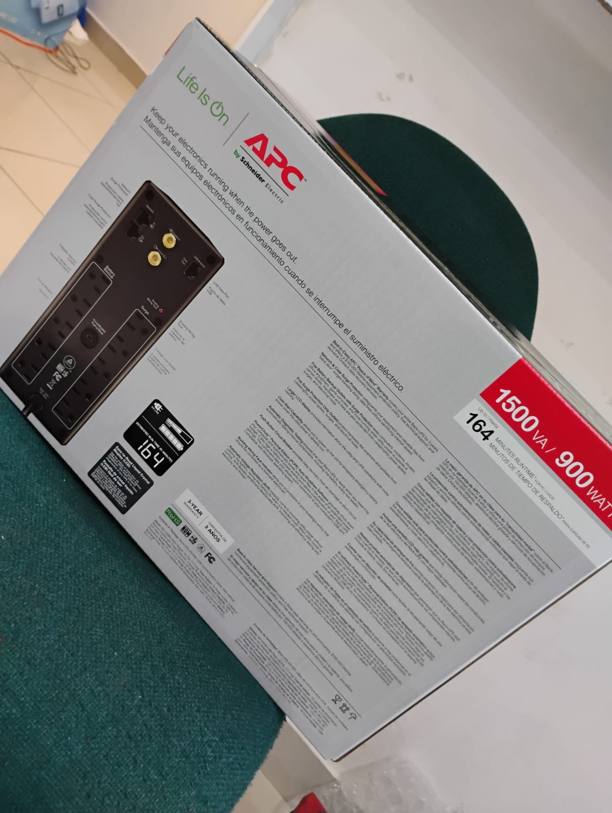 Apc - UPS BACK-UPS PRO 1.5KVA1500VA Foto 7316999-3.jpg