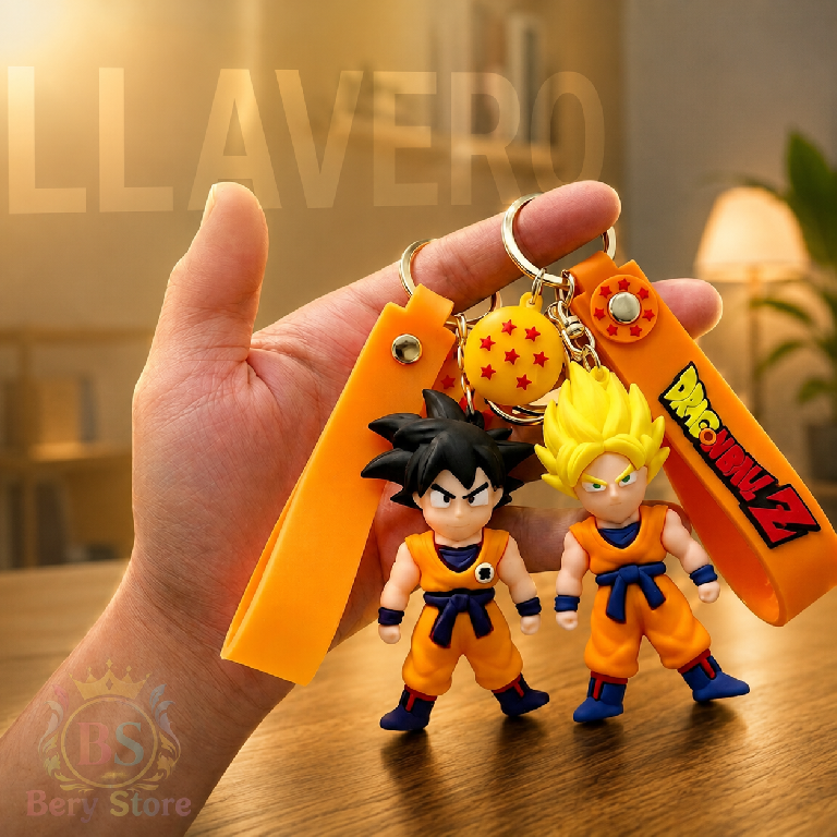 Llavero Dragon Ball Z con figura y correa para decorar tus llaves con  Foto 7317034-1.jpg