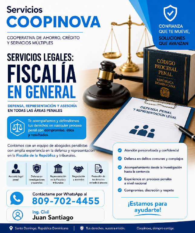 Asesoría y defensa penal  Representación ante la Fiscalía Foto 7317563-1.jpg