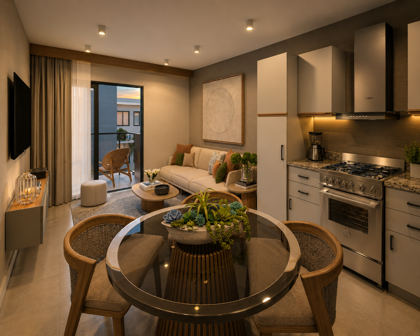 EN COMPLEJO CERRADO APRARTAMENTOS DE 2  HABITACIONES EN PUEBLO BAVARO Foto 7317741-3.jpg