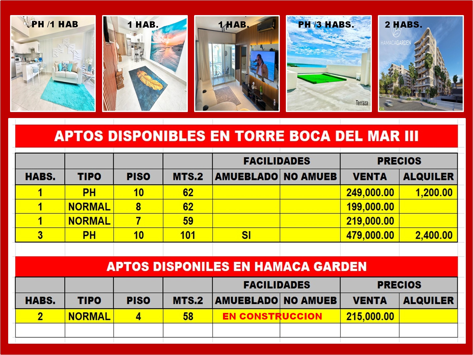 VENDO 4 APTOS EN PROYECTO HAMACA GARDEN RESIDENCES BOCA CHICA 2 HABS.  Foto 7320726-8.jpg