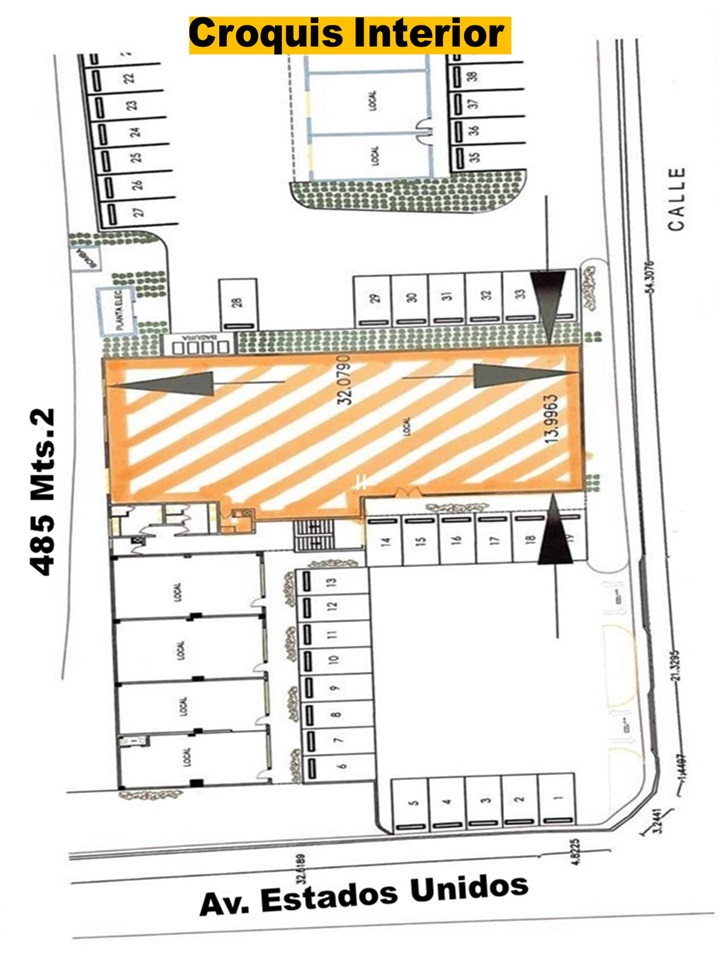 Vendo Local Comercial de 485 Mts.2 en Av. Estados Unidos BAVARO por de Foto 7321046-2.jpg