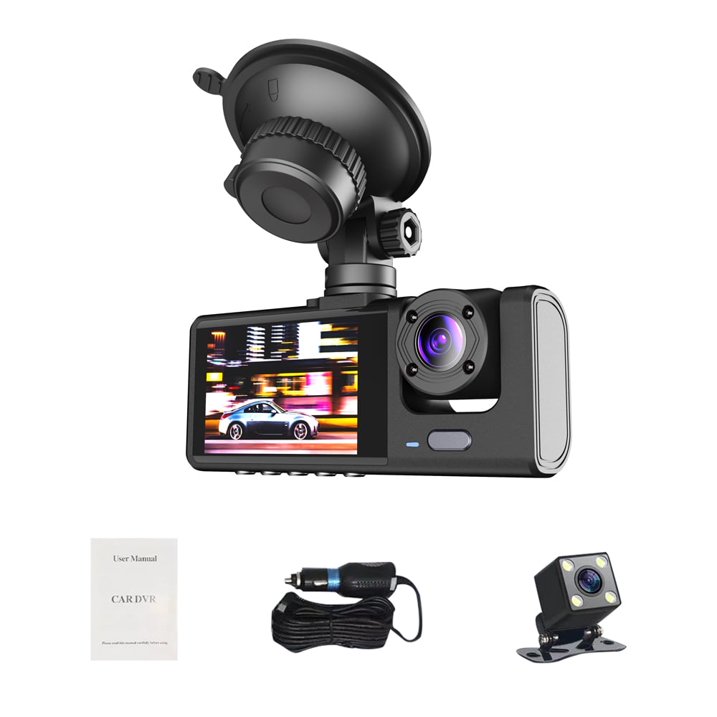 CÁMARA PARA AUTO 1080P – GRABA TODO LO QUE PASA DENTRO Y FUERA Foto 7321233-1.jpg