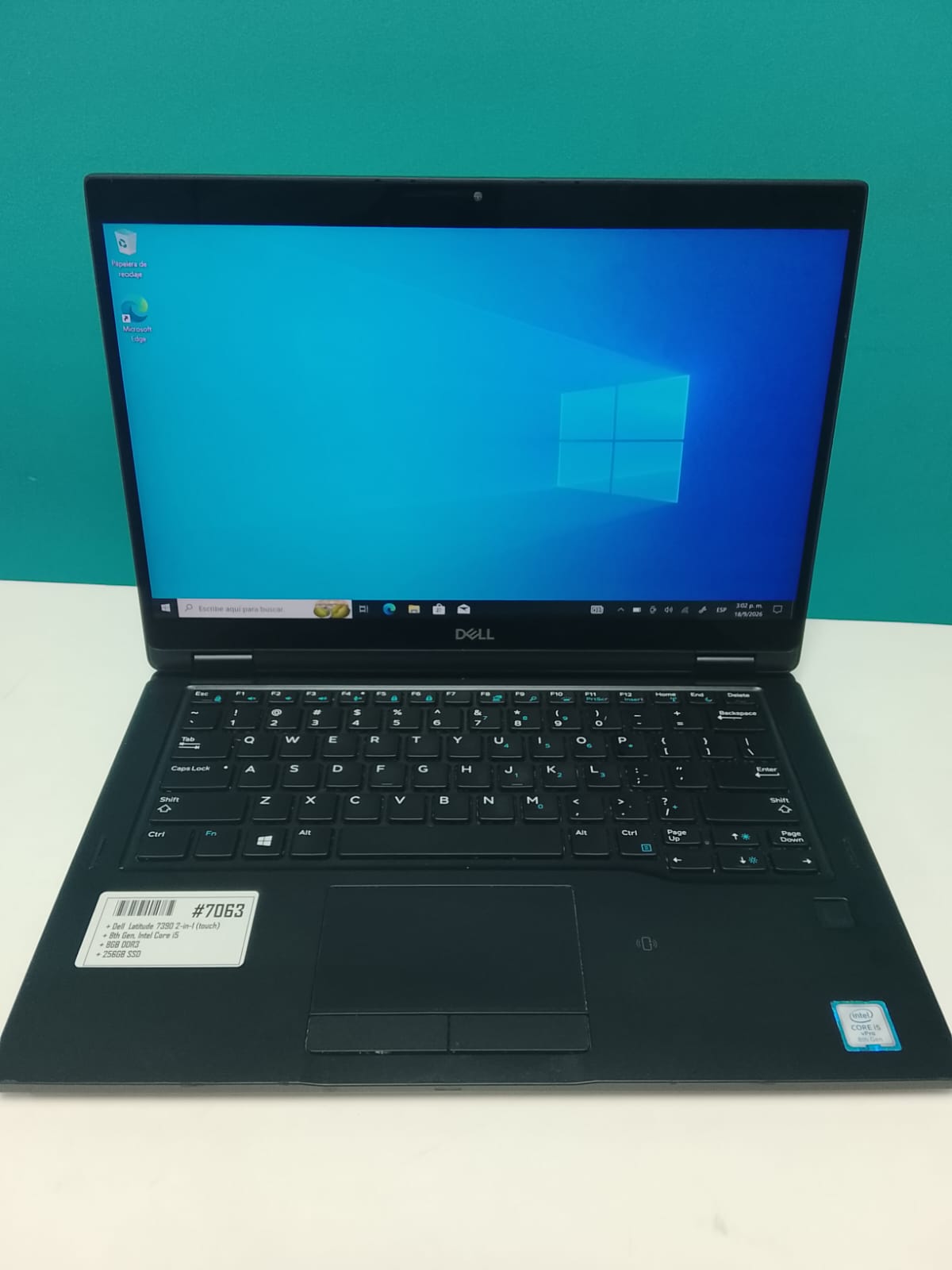 Dell Latitude 7390 2-in1 touch 8th Gen Intel core i5 8GB 256 SSD  Foto 7321298-1.jpg