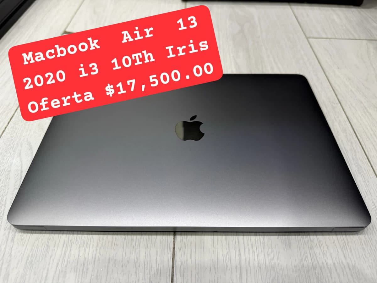 Descripción Laptop macbook Air 13 de Apple modelo 2020 con procesador  Foto 7321540-1.jpg