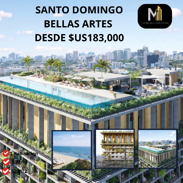 Vendo apartamento en santo domingo centro Foto 7321545-1.jpg