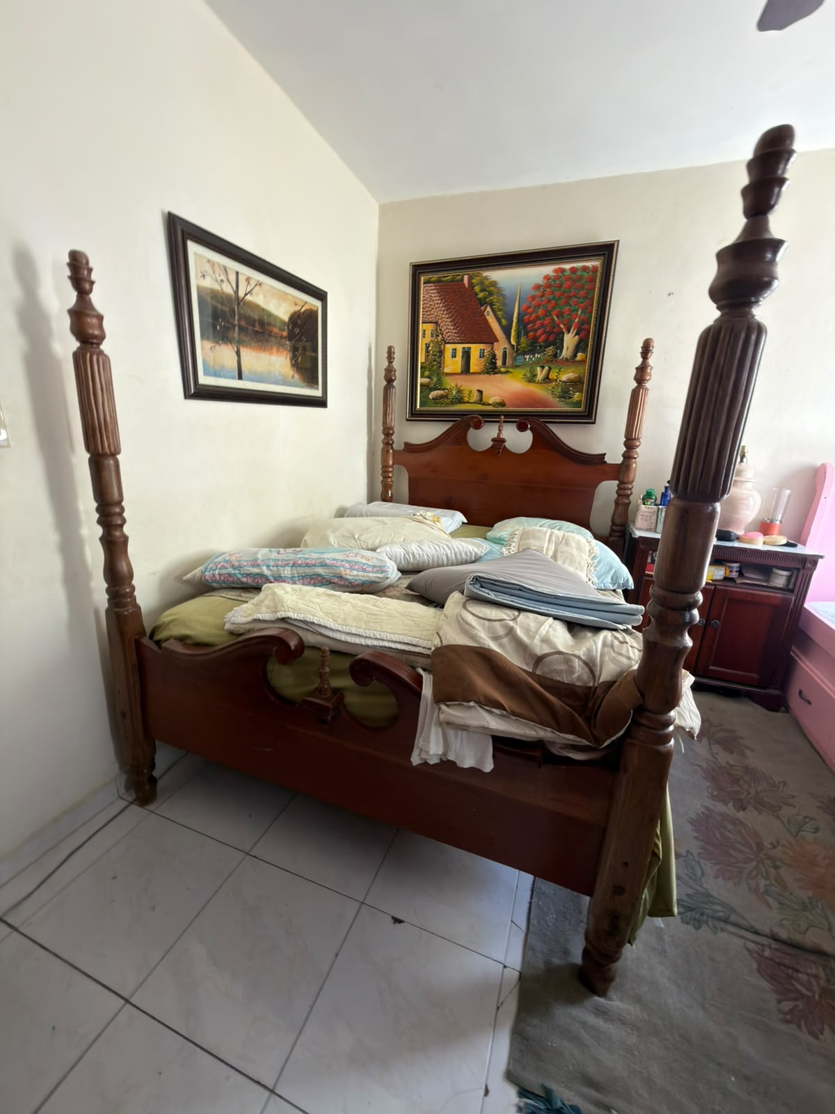 cama en caoba de 60 - sin colchon Foto 7322097-1.jpg