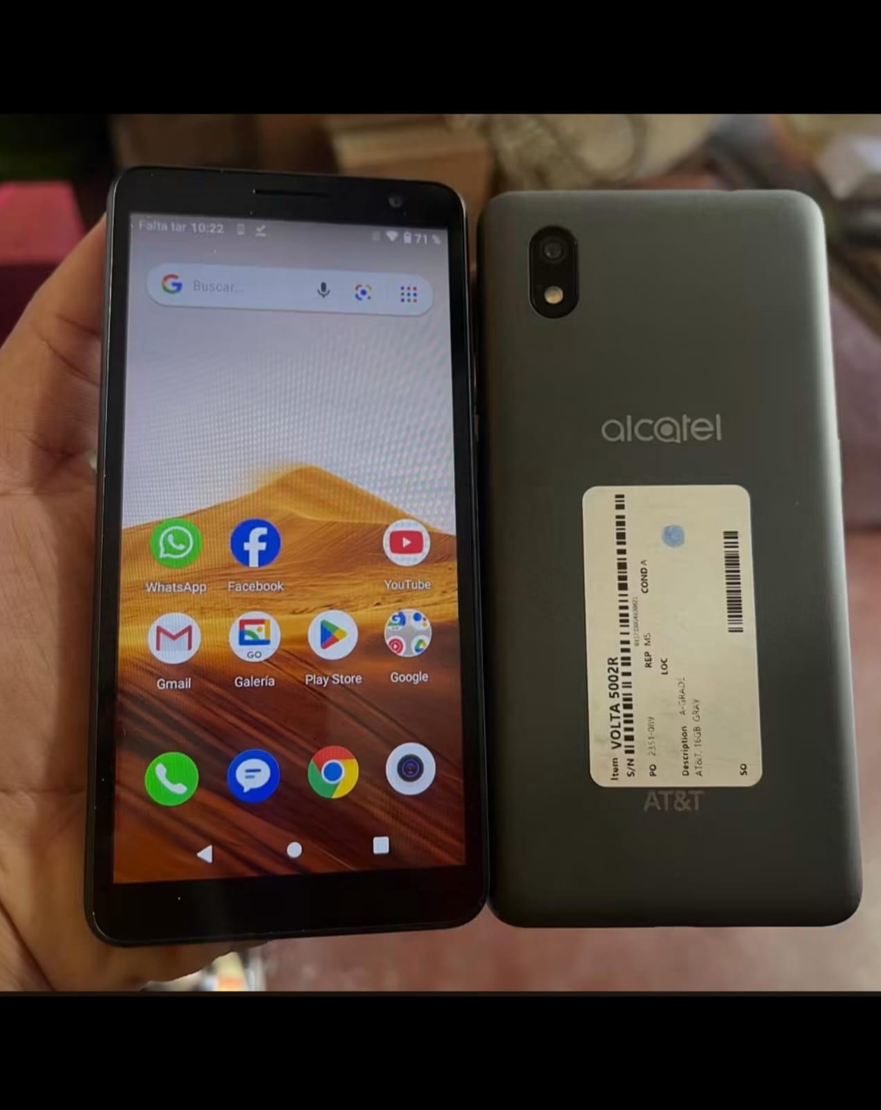 Alcatel Volta 16gb /2gb ram Desbloqueado 1mes de garantia Foto 7322412-1.jpg