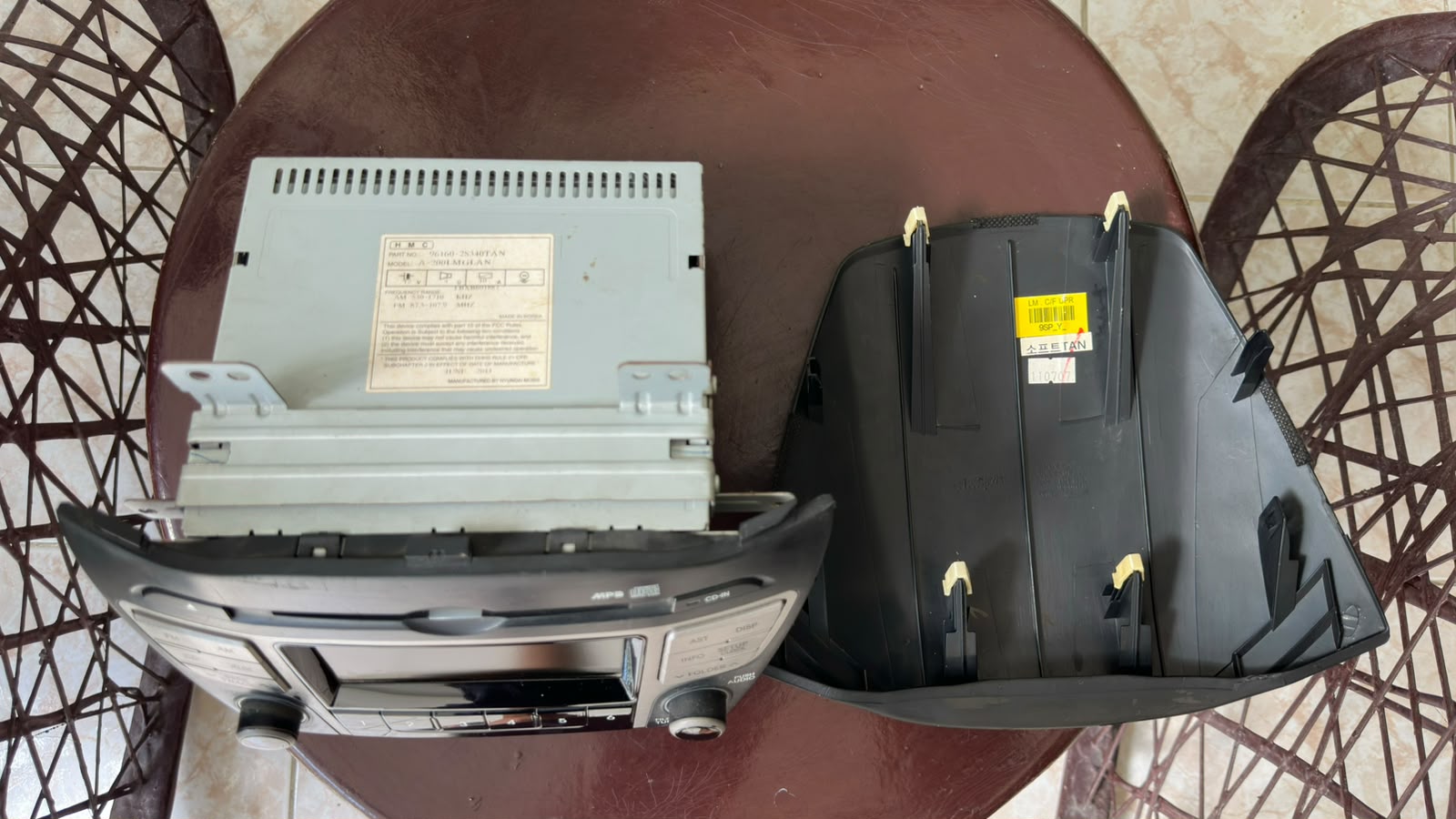 RADIO ORIGINAL HYUNDAI TUCSON 2012 MP3 CD  Foto 7322431-3.jpg