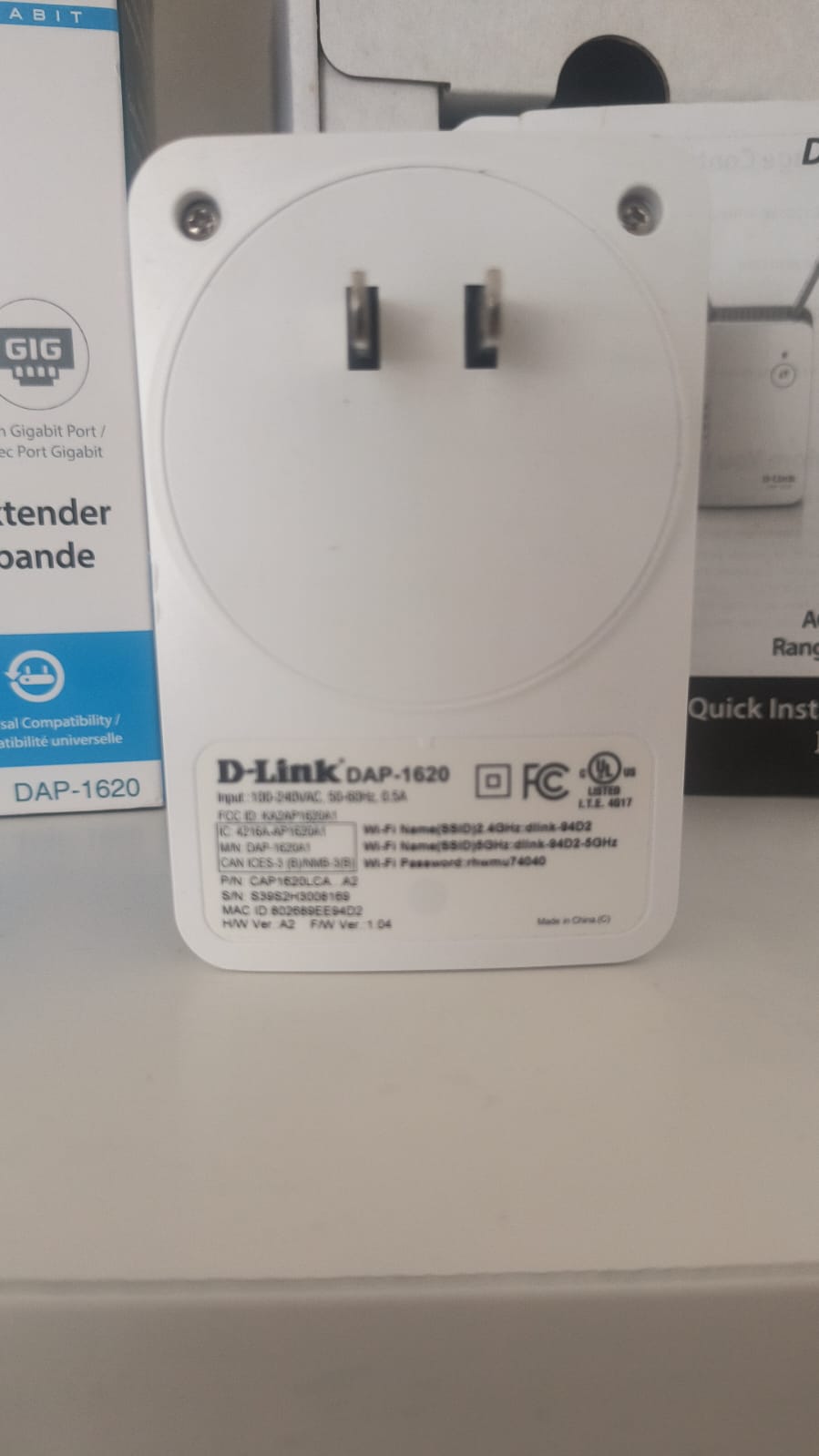 Repetidor de Wifi D-Link DAP-1620 Foto 7322518-3.jpg