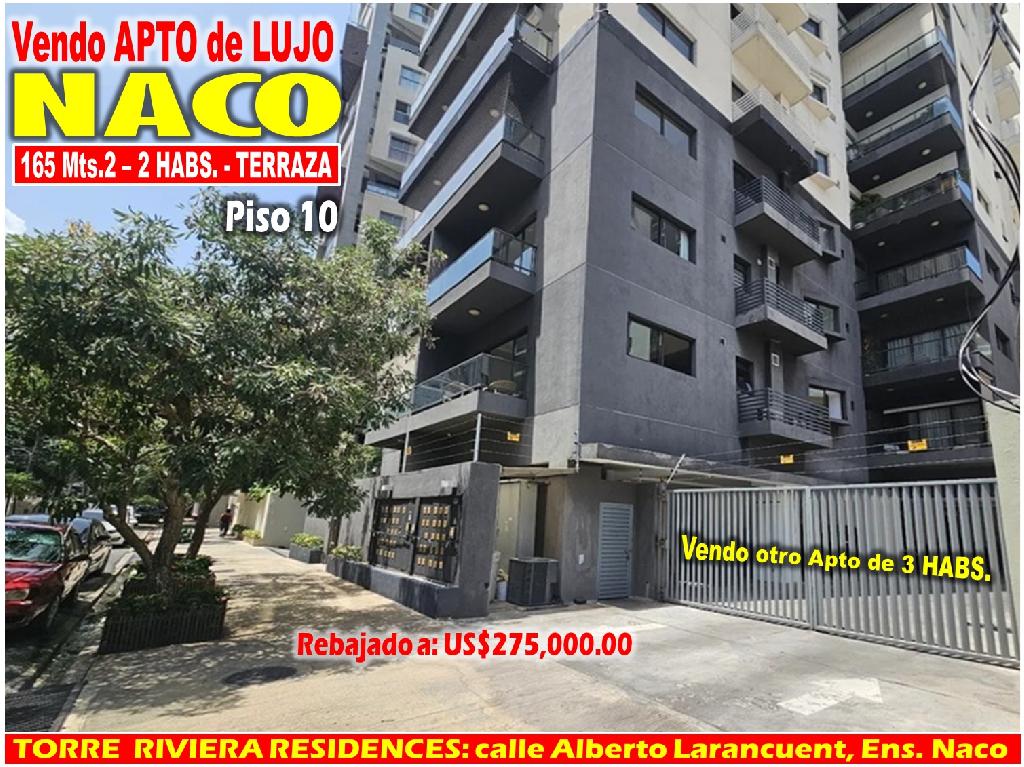 Vendo Apto de Lujo en RIVIERA RESIDENCES de NACO  2 HABS. 165 Mts.2 Pi Foto 7322555-1.jpg