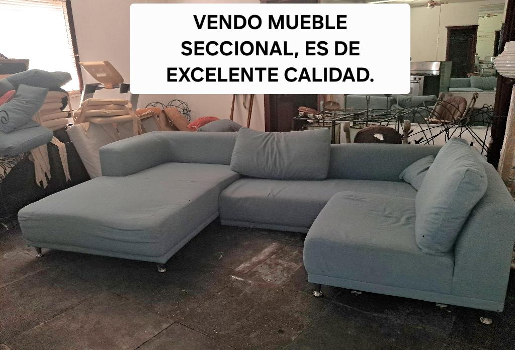 MUEBLE TIPO L COLOR AZUL CLARO Foto 7322661-1.jpg