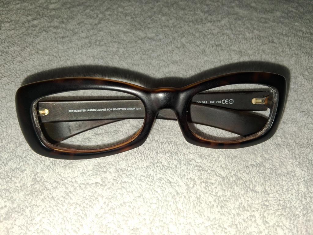 Montura de Lentes Vintage Clasica - United Colors of Benetton Original Foto 7322697-3.jpg