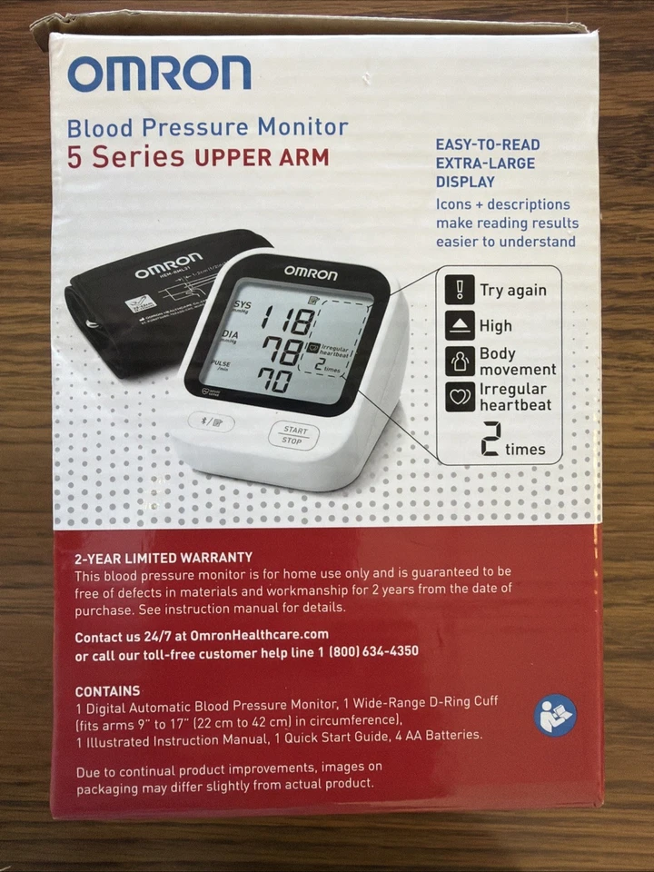 SE VENDE MEDIDOR DE PRESION OMRON SERIE 5  COMO NUEVO POCO USO Y BUEN  Foto 7322760-2.jpg
