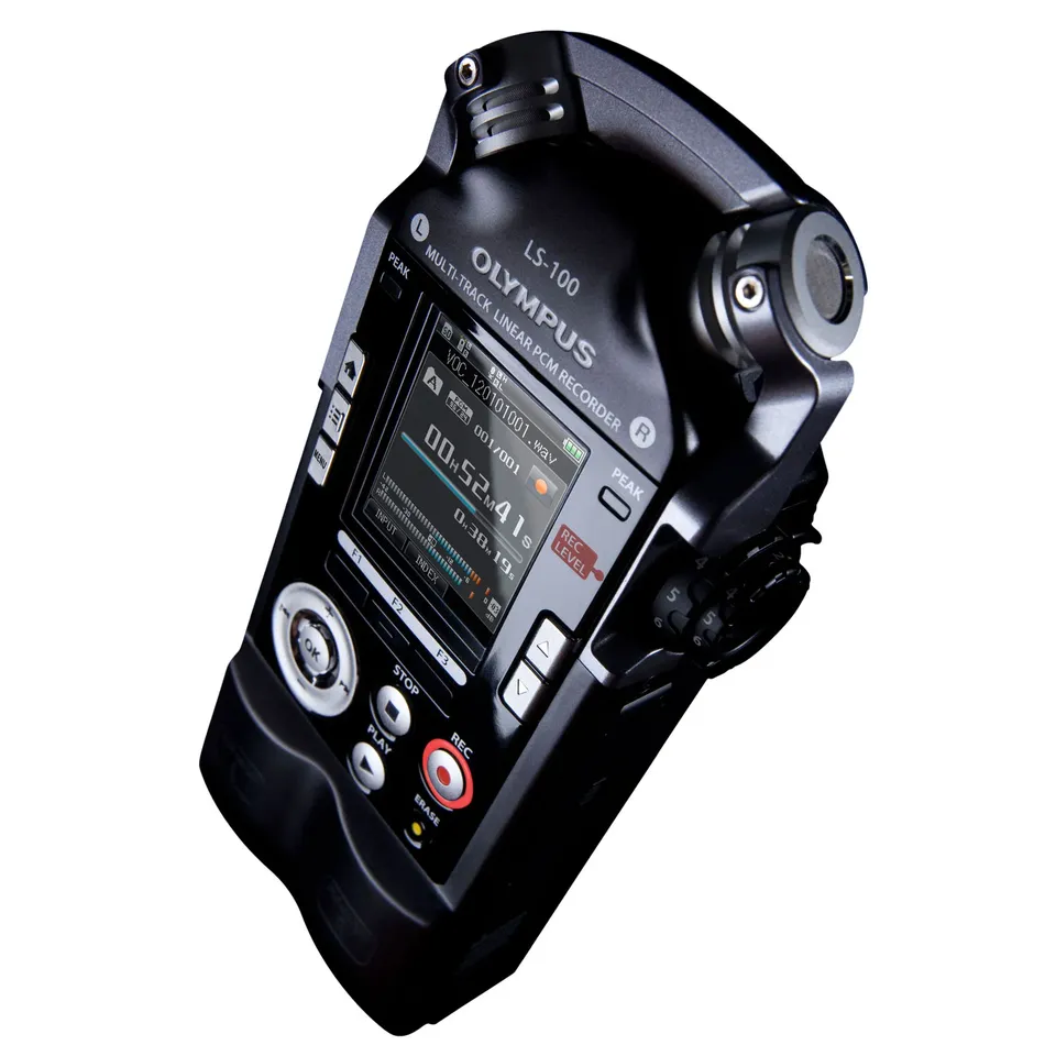 Grabadora Olympus LS-100 PCM Linear 2 Entradas combo XLR/TRS Foto 7322787-3.jpg