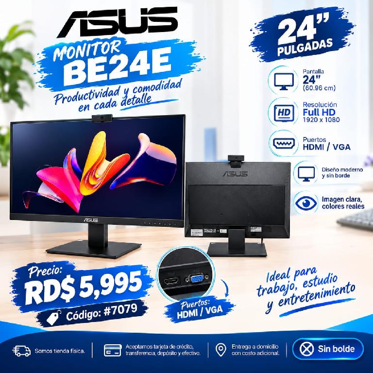 oferta MONITOR ASUS  en Santo Domingo Norte Foto 7322837-1.jpg