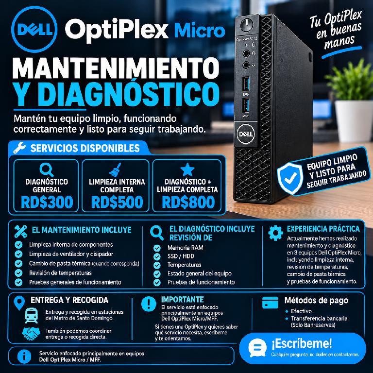 Mantenimiento y diagnóstico de Dell OptiPlex Micro Foto 7323016-2.jpg
