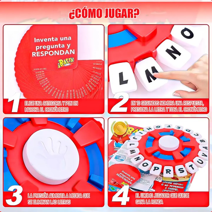 JUEGO BASTA DE MESA - ORIGINAL SELLADO! Foto 7323091-4.jpg