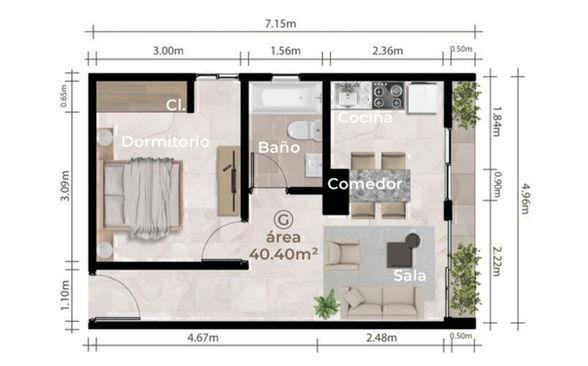 Visión tower I listo para estrenar apartamento en venta Alma Rosa I ap Foto 7323111-4.jpg