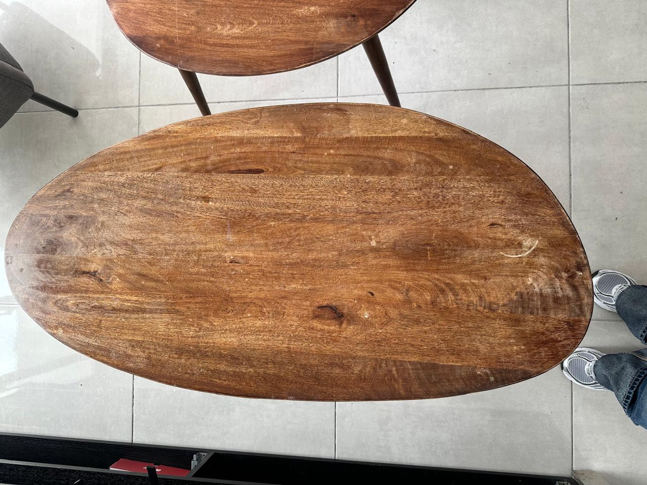 Juego de 3 mesitas auxiliares de madera – para restaurar Foto 7323113-2.jpg