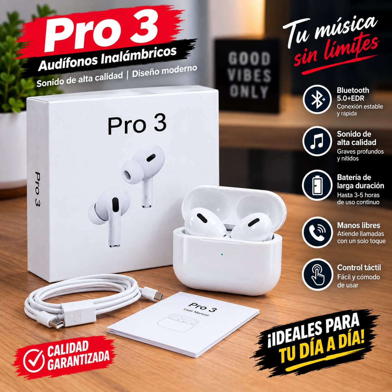 auriculares inalámbrico PRO3 Foto 7323118-2.jpg