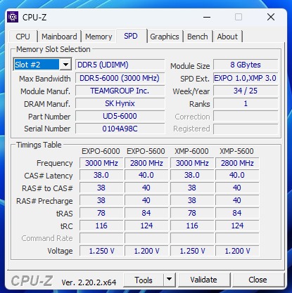RAM DDR5 16GB 2x8GB 6000MHz TEAMGROUP T-CREATE EXPERT CL38 Foto 7323549-4.jpg