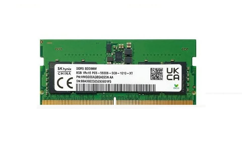 Memoria Ram Laptop Y Mini PC SK Hynix 8GB DDR5 5600 SODIMM Foto 7324085-2.jpg