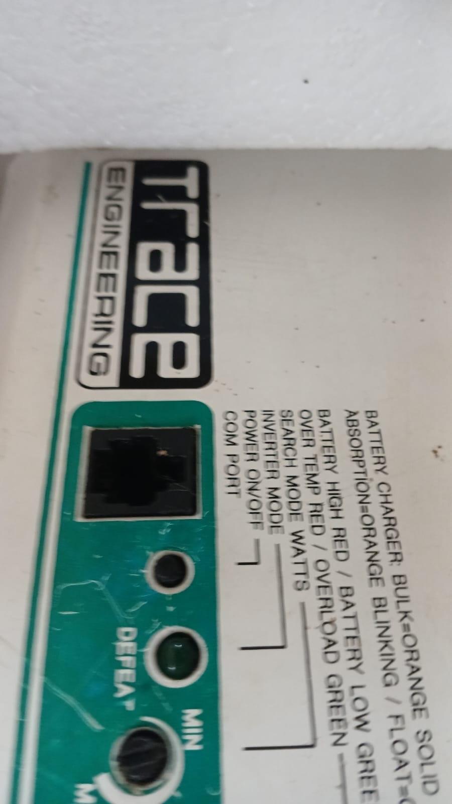 VENDO INVERSOR TRACE 2.4 KW 24VDC/120VAC Foto 7324335-4.jpg