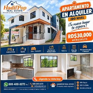 Apartamento en Alquiler – 2. Nivel  Urbanización Aros Carrau Foto 7324802-1.jpg